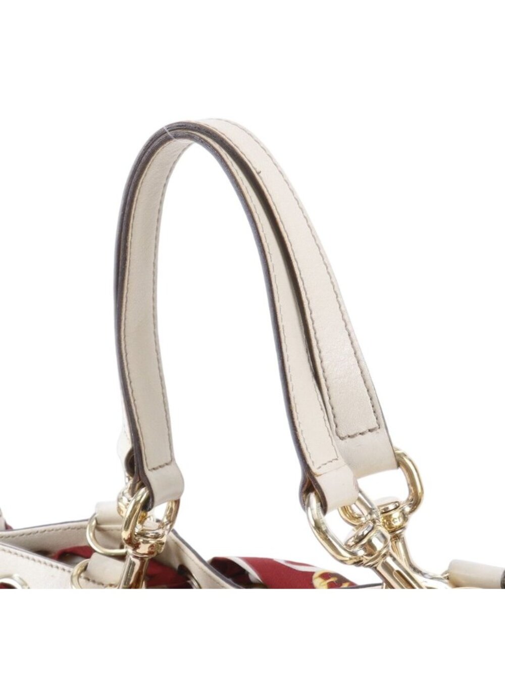 ★SOLD★ Gucci GG Canvas Posita No Leather Tote Shoulder Scarf - Picture 2 of 10